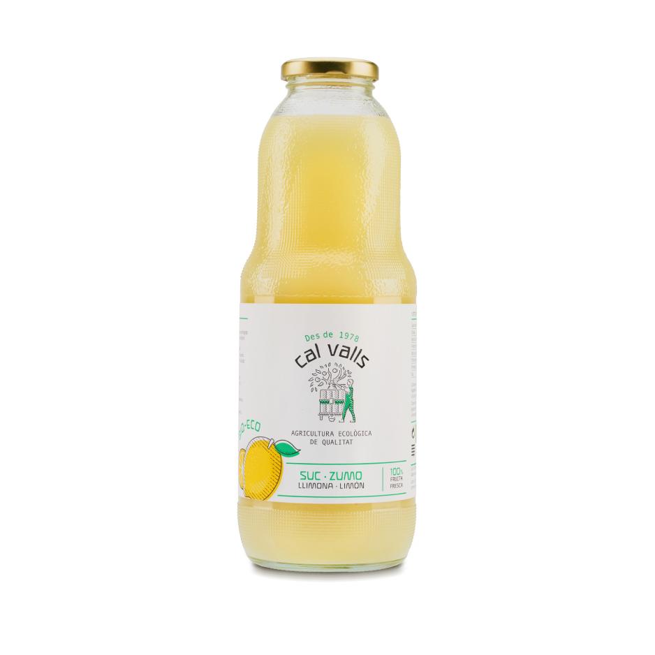 Jus de citron 100 % biologique Cal Valls, 1 L