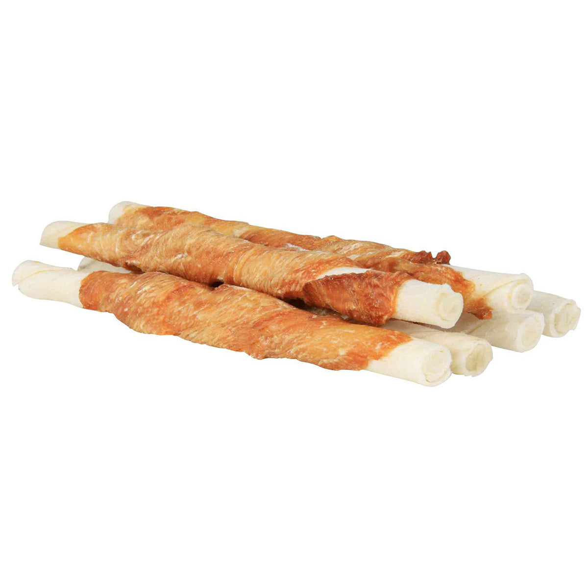 6 rouleaux de poulet Denta Fun Trixie, 12 cm, 70 g