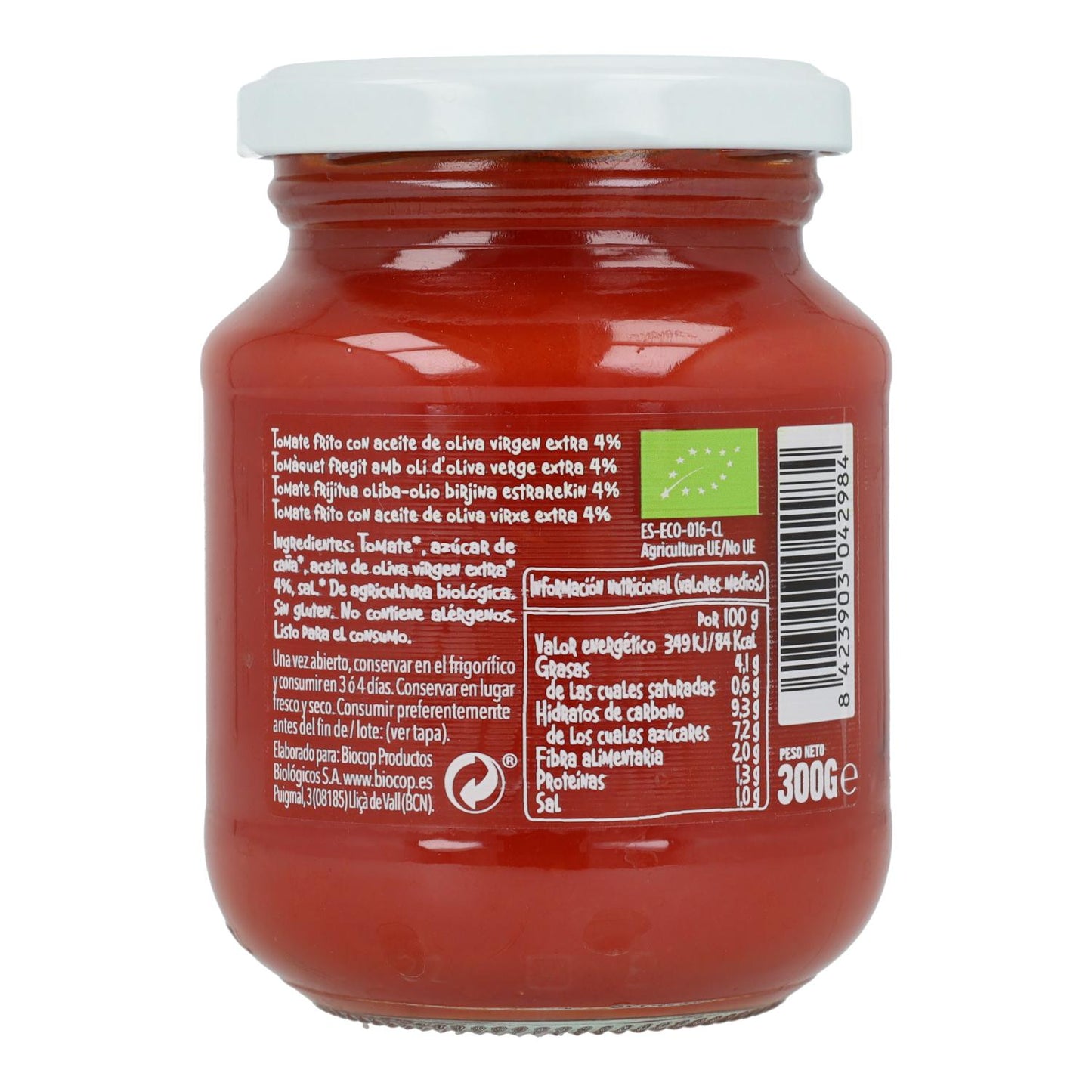 2er-Pack Biocop Bio-Brattomatensauce, 300 g
