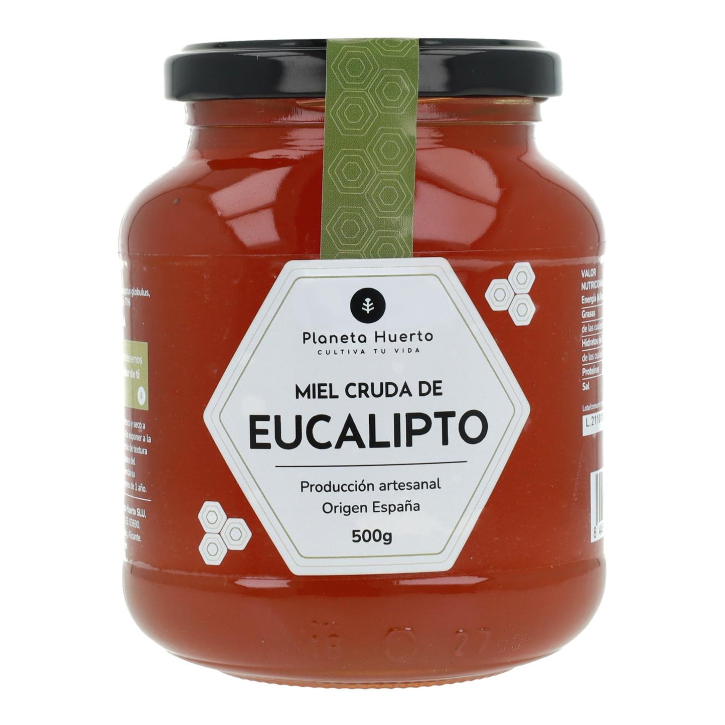 Rauwe eucalyptushoning Planeta Huerto 500 g