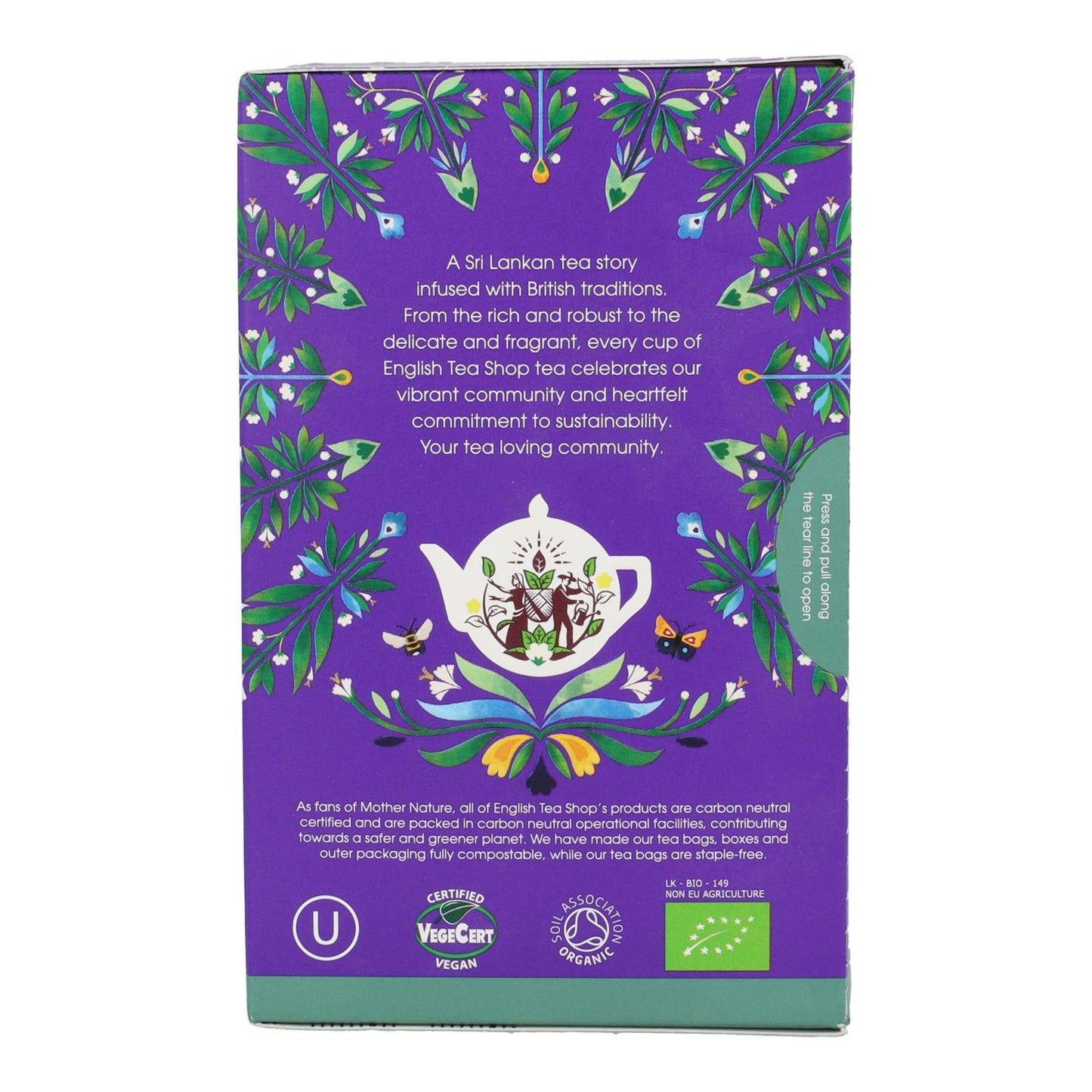 Koffeinfreier englischer Frühstückstee, 40 g