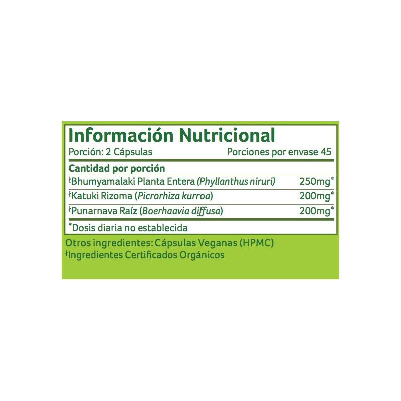 Liver Kidney Organic India 90 kapslar