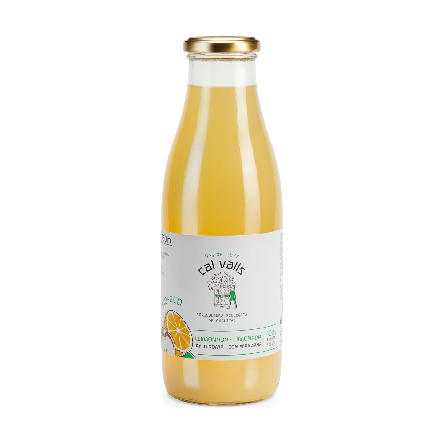 Limonade à la pomme ECO Cal Valls 750 ml