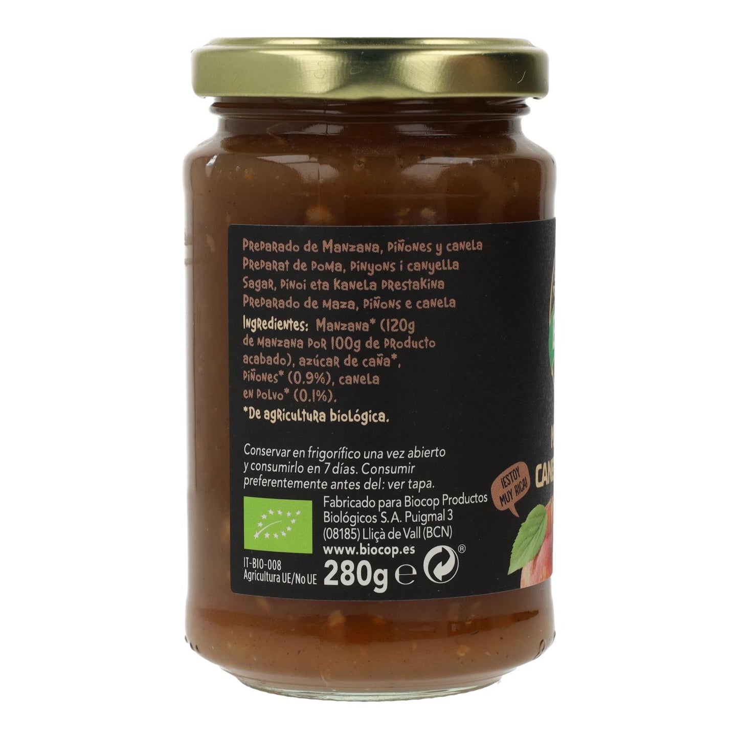Biocop Bio-Zubereitung mit Apfel, Zimt und Pinienkernen, 265 g