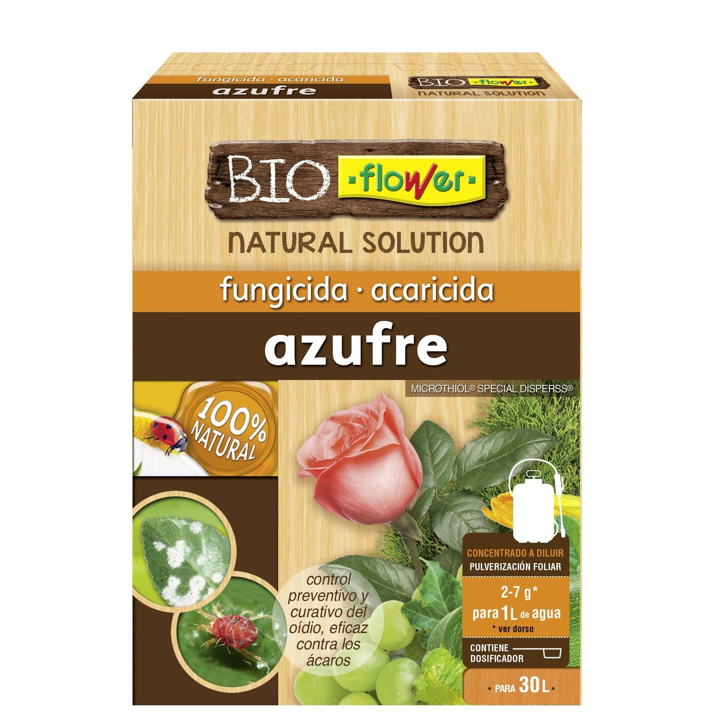 Środek grzybobójczy i roztoczobójczy Azufre Bioflower 6x15 g