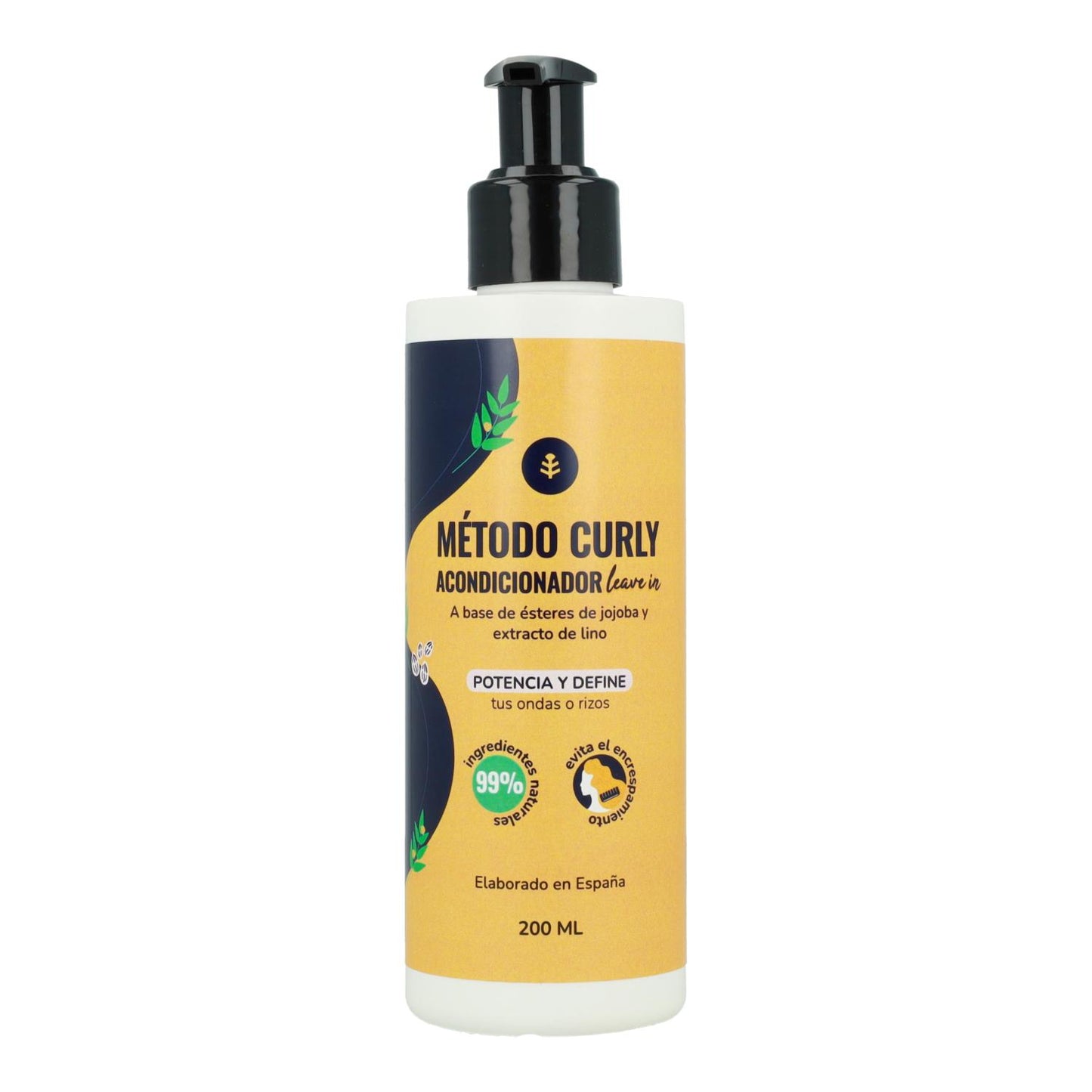 Leave in Conditioner Krullend Methode Planet Orchard 200 ml