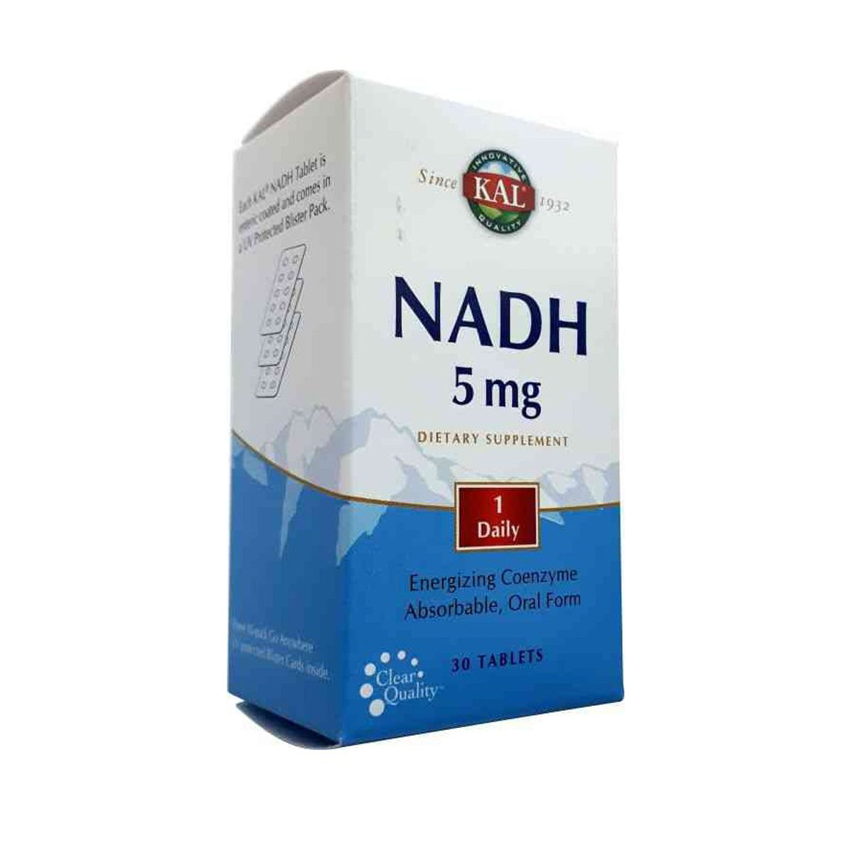 NADH 5 mg, Kal, 30 compresse