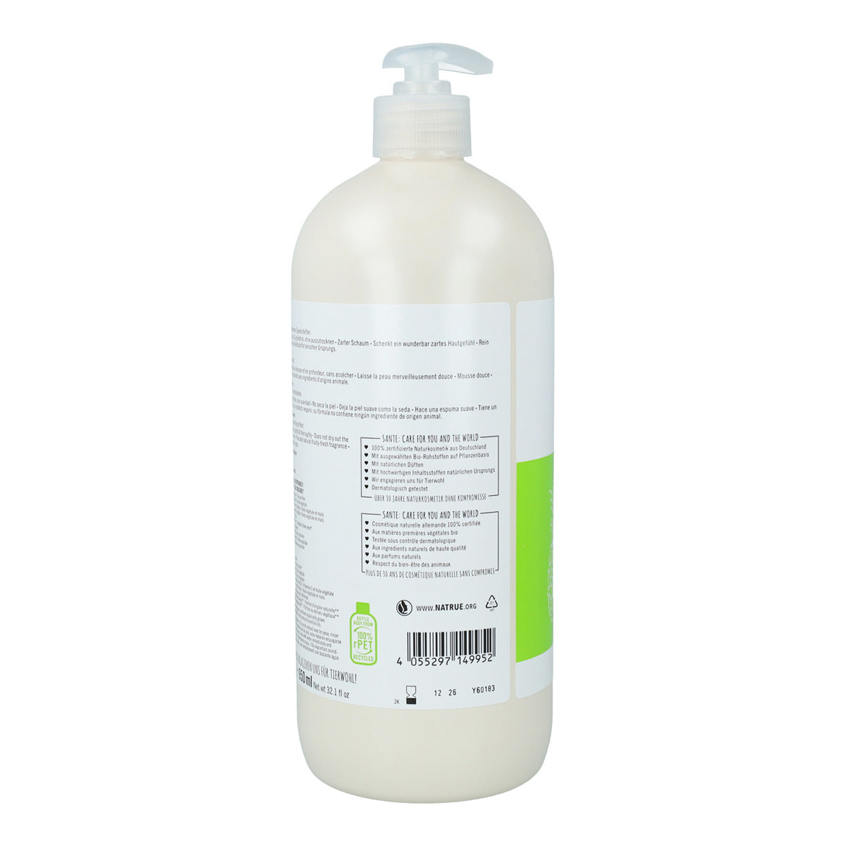 Bio żel pod prysznic o zapachu ananasa i cytryny Sante 950 ml