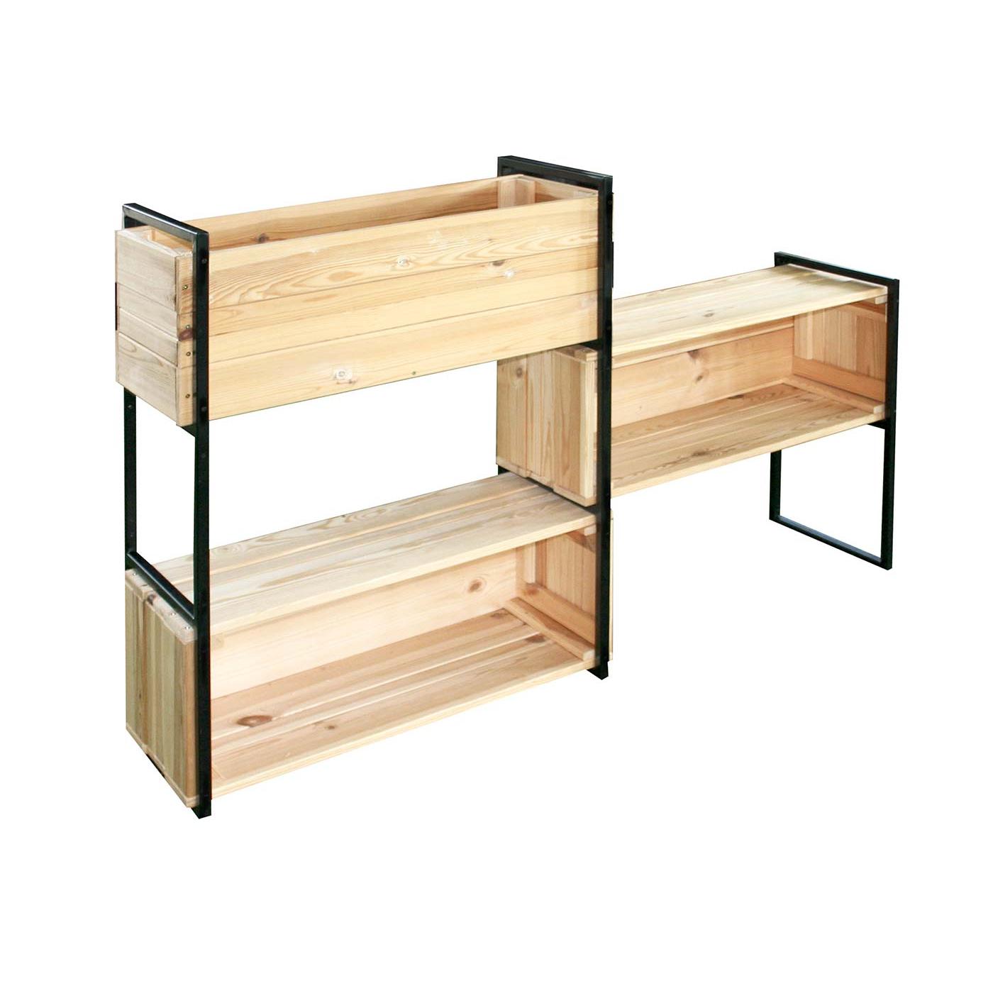 Bloembak Blakea 3 vakken