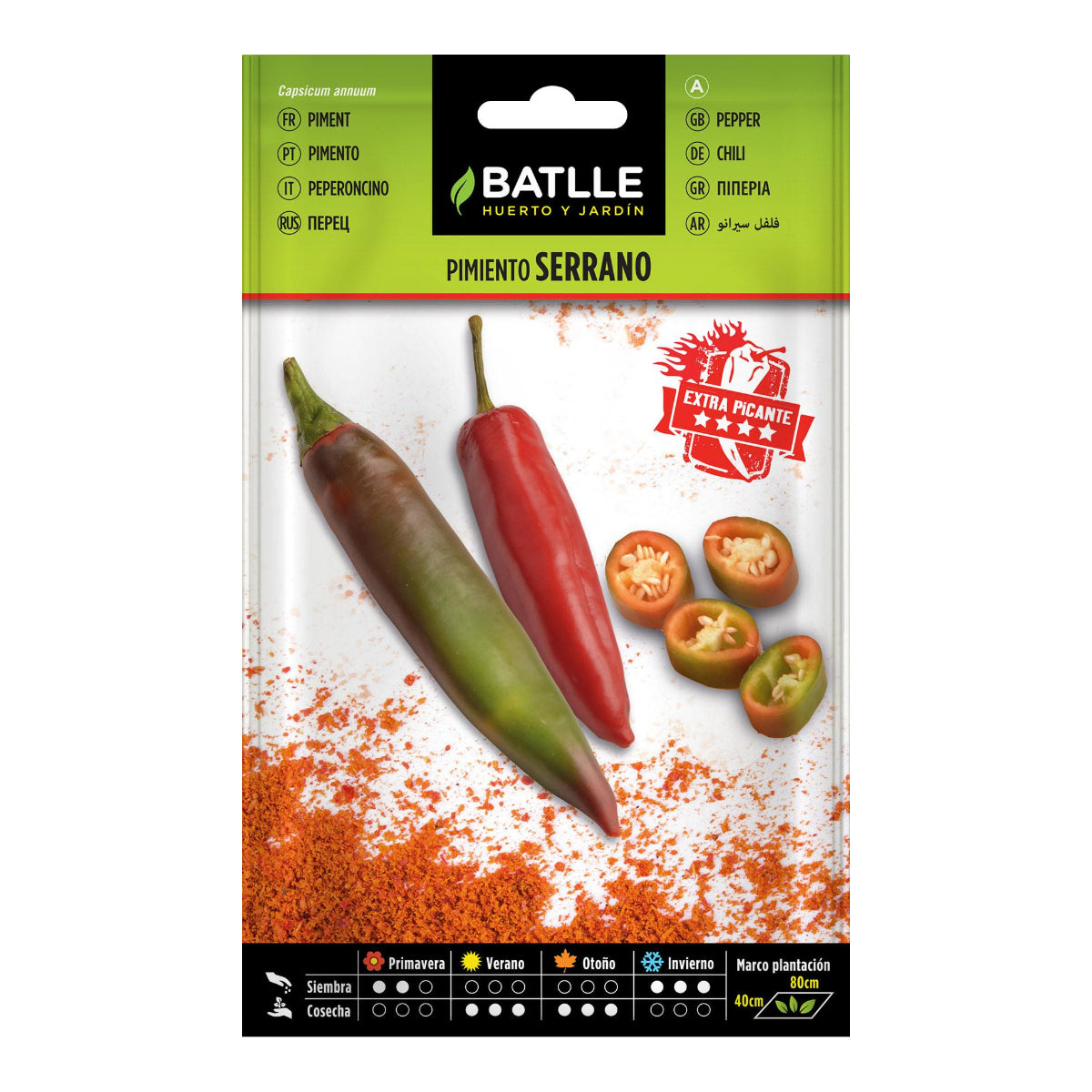 Nasiona papryki Serrano Batlle