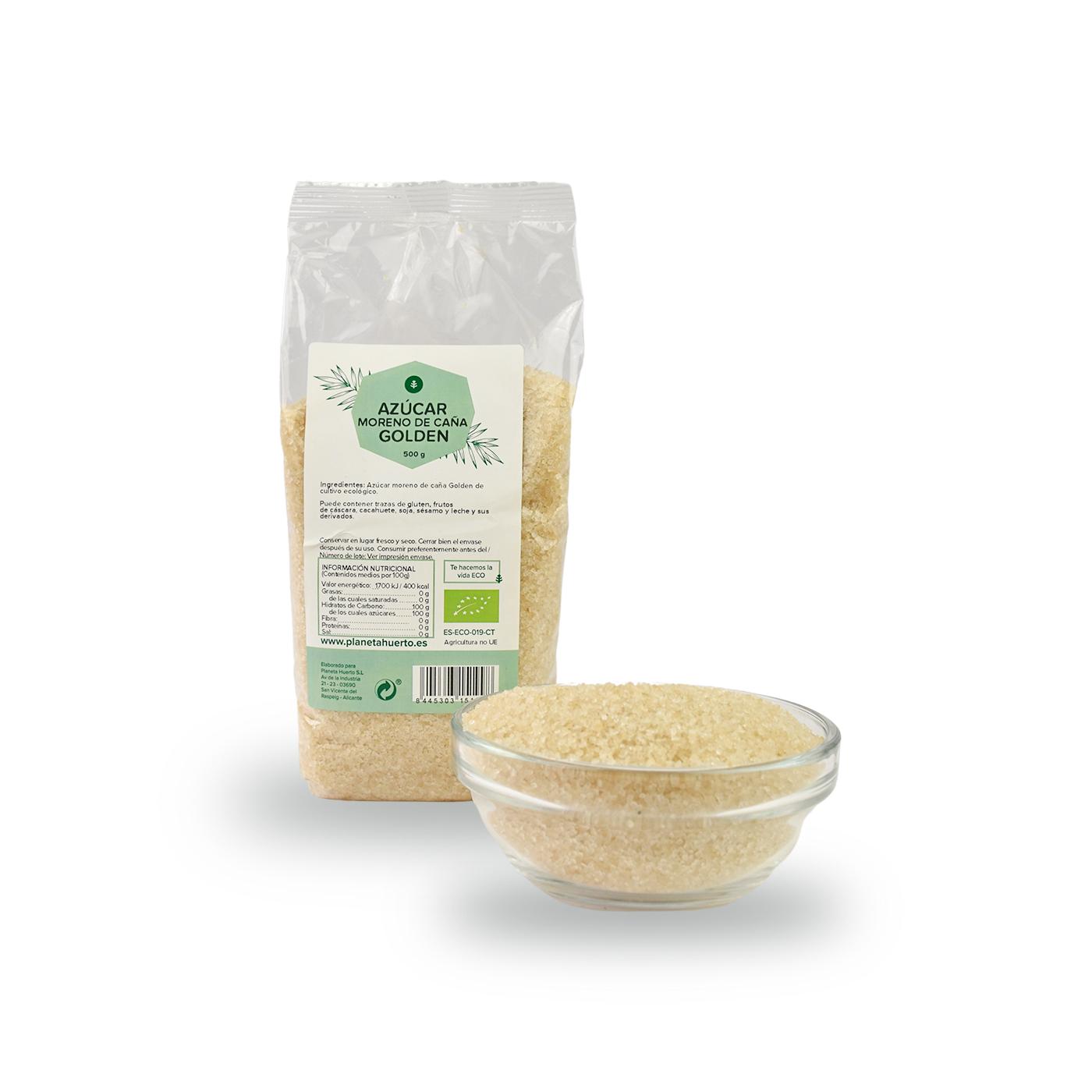 Goldener Rohrzucker ECO Planeta Huerto 500 g