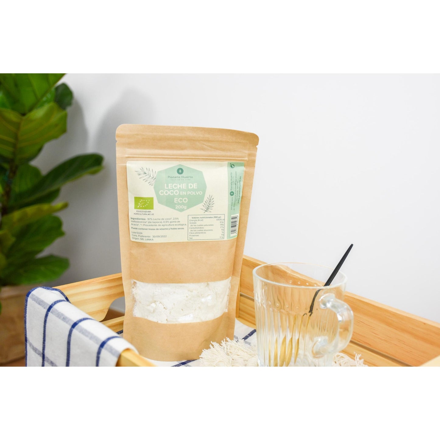 Napój kokosowy w proszku ECO Planeta Huerto 200 g