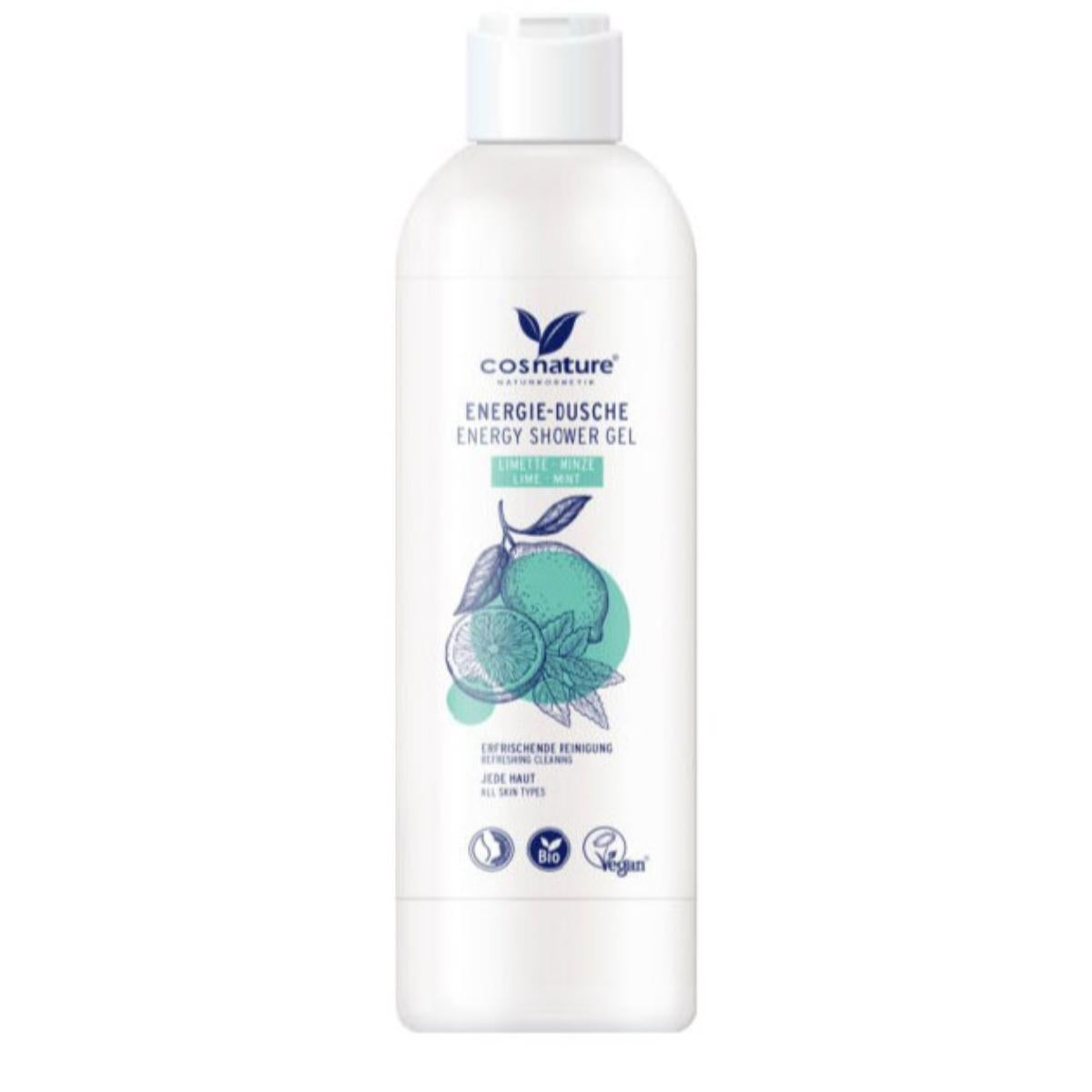 Żel pod prysznic Energy Mięta & Limonka BIO Cosnature 250 ml