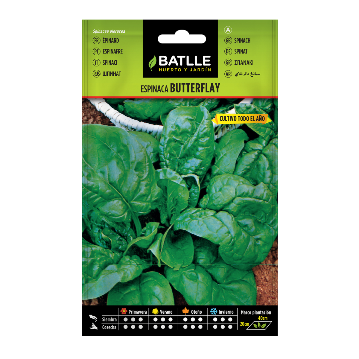 Semi di spinaci Butterflay Batlle