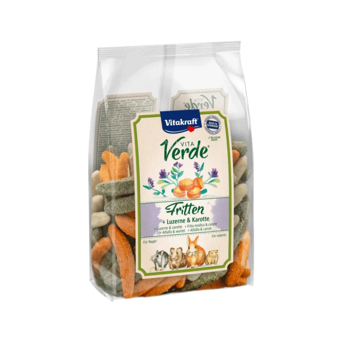 Vita Verde Naturliga alfalfa-kvistar för gnagare 200 g