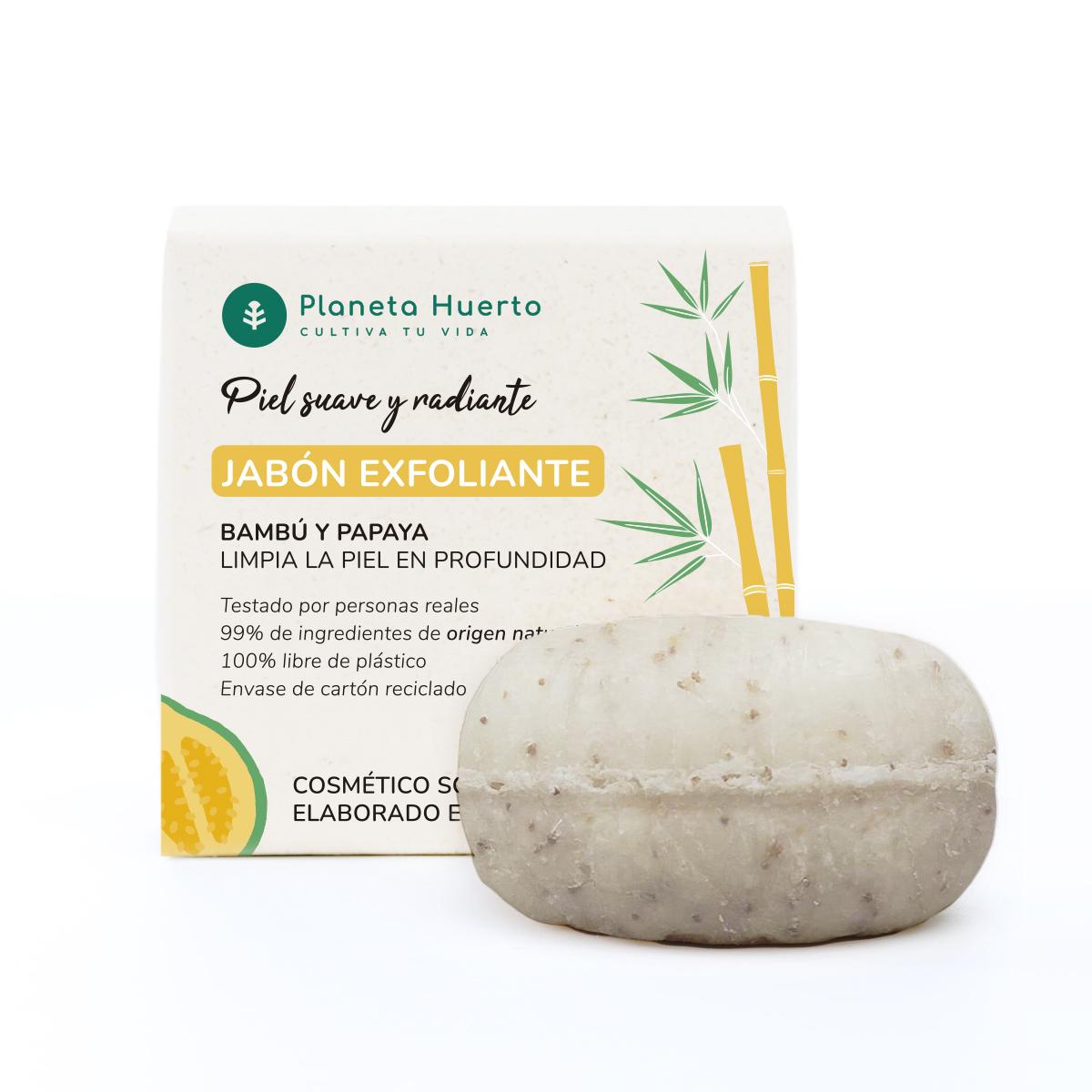 Exfoliating soap with Papaya extract Planeta Huerto 85 g