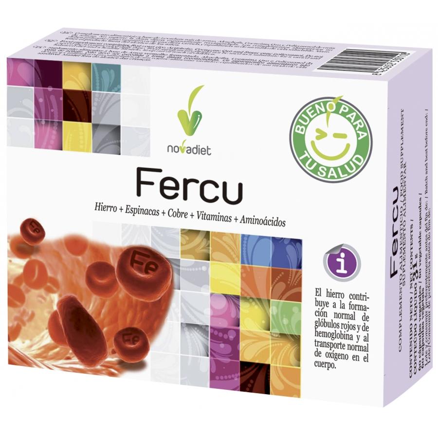 Fercu IJzer Novadiet 60 capsules