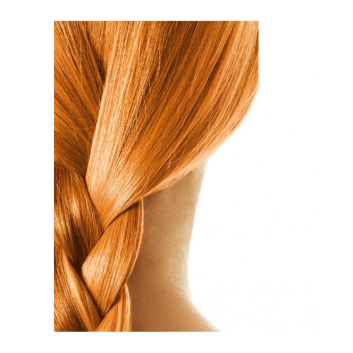 Naturalna farba do włosów w kolorze miedzianym - rudym Khadi 100 g