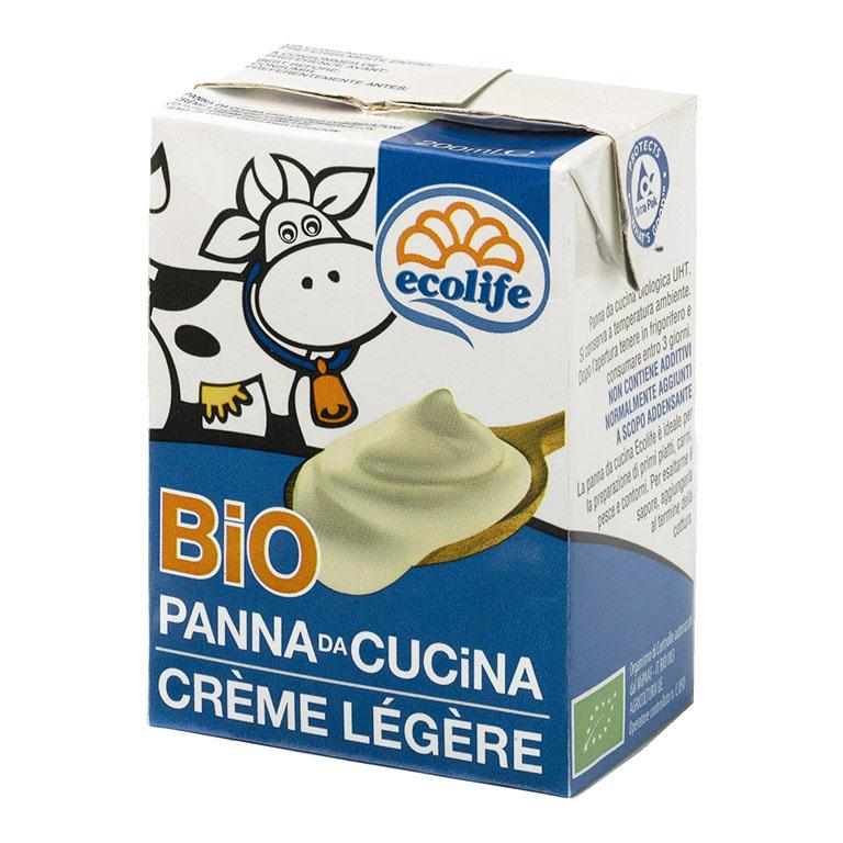 Crema latte da cucina Ecolife 200 ml