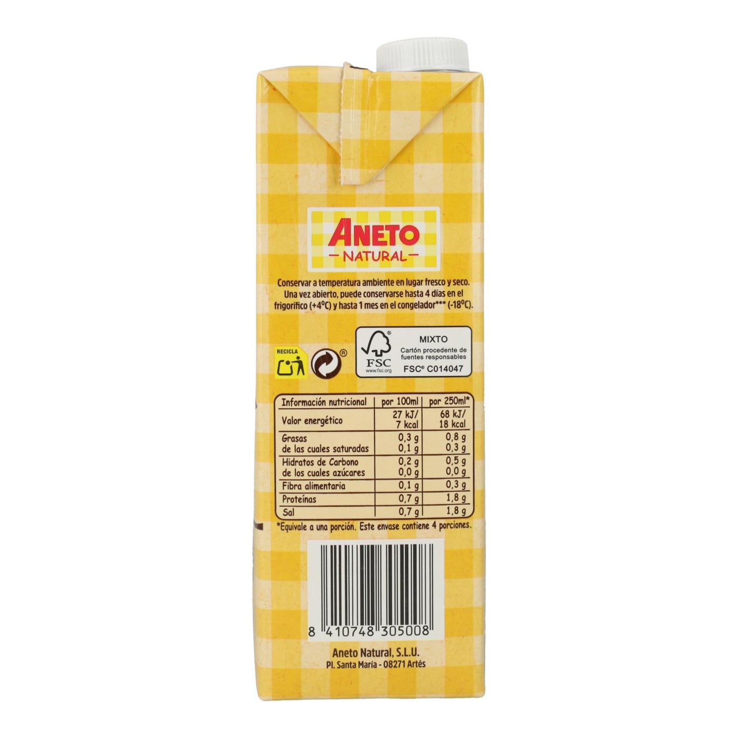 Aneto Bio-Hühnerbrühe 1L
