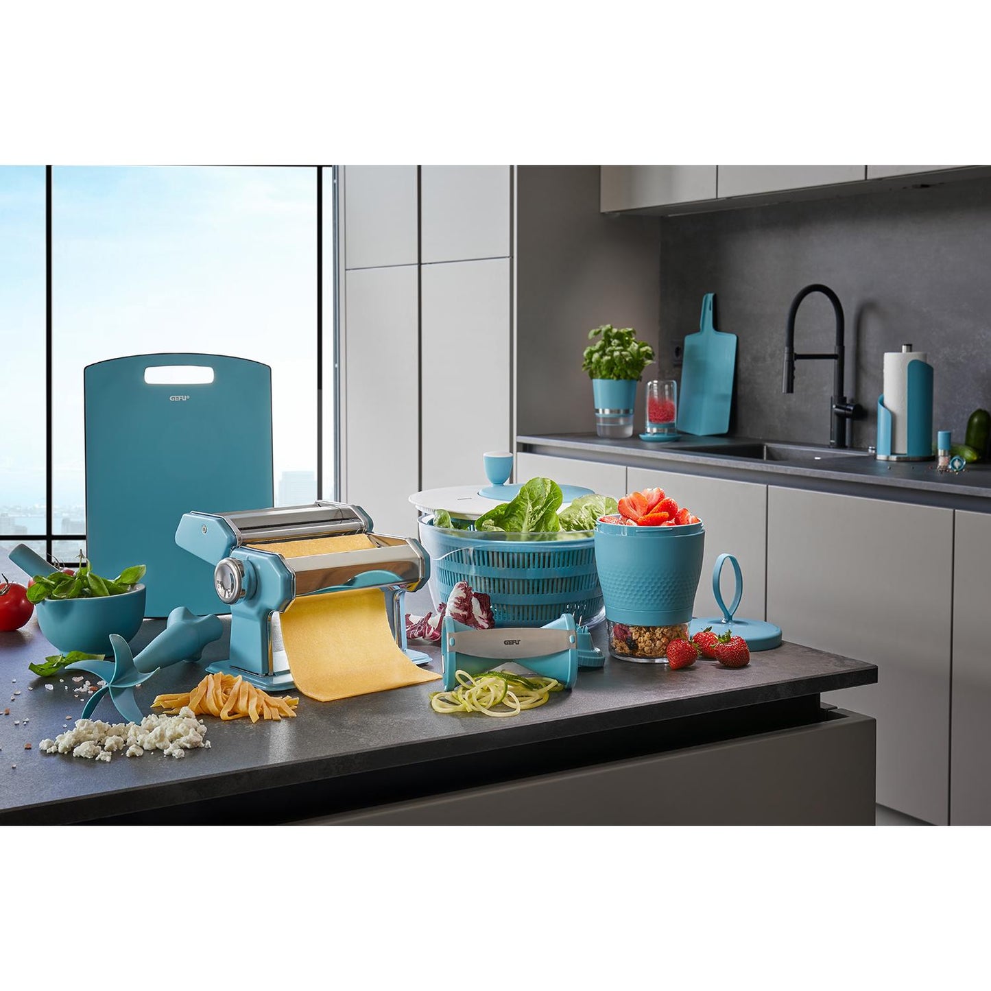 Vaso per erbe aromatiche BOTANICO Gefu Azzurro