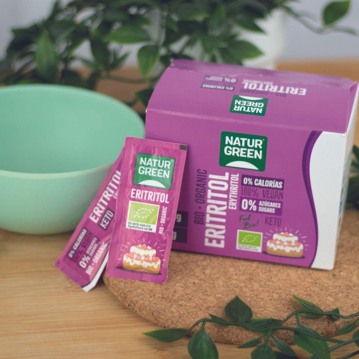 Érythritol Bio NaturGreen 54 sticks monodoses de 5 g