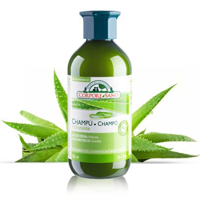 Shampoo idratante all'aloe vera e marshmallow Corpore Sano 300 ml