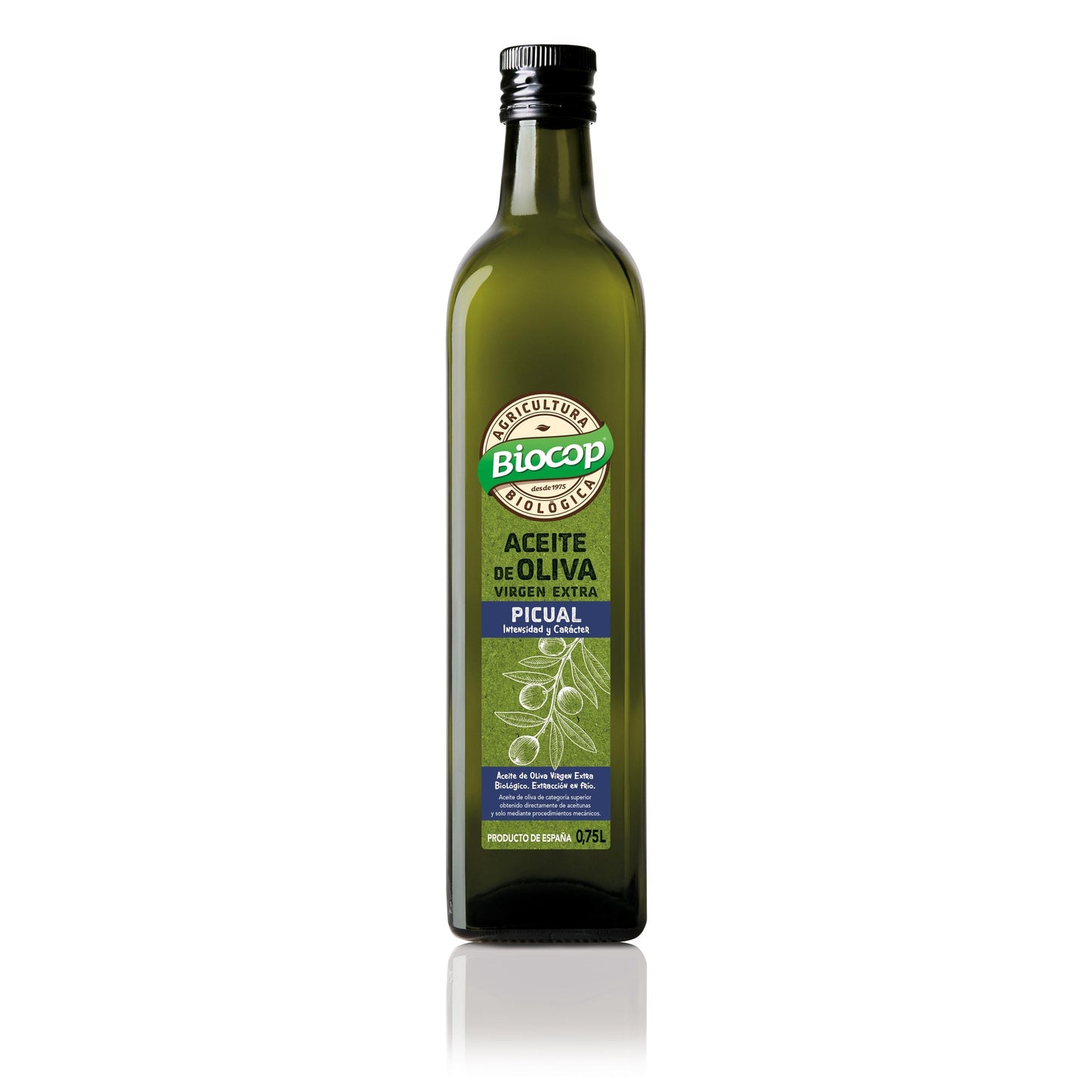 Olio extravergine di oliva Picual Bio Biocop 750 ml