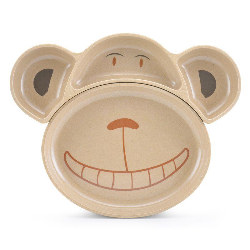 Assiette enfant animaux Husk's assiette lapin (2 pièces)