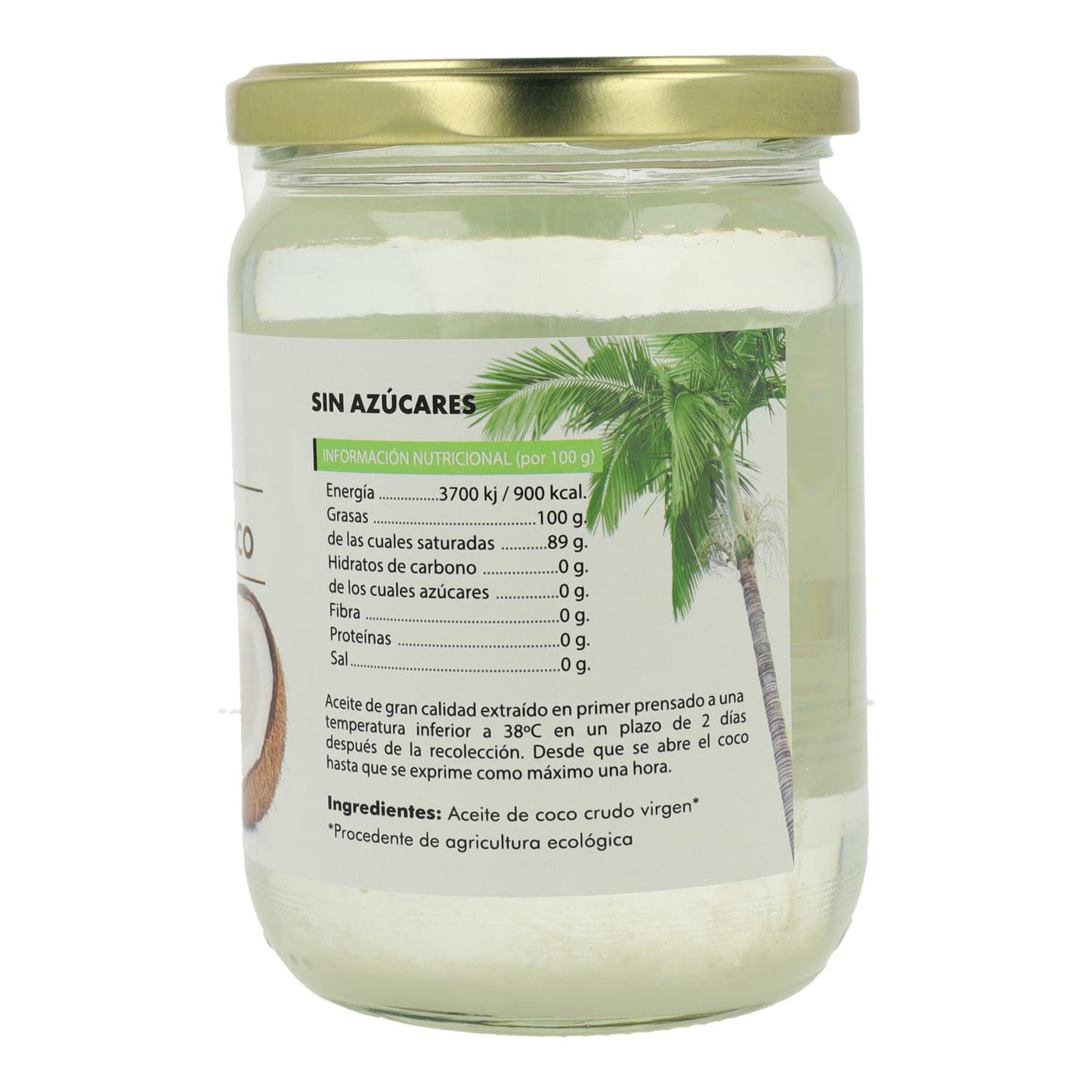 Kokosolja ECO Salud Viva 500 g