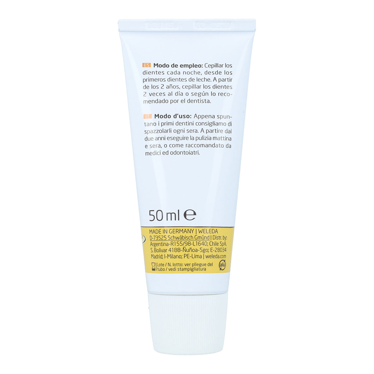 Dentifrice pour enfants Weleda 50 ml
