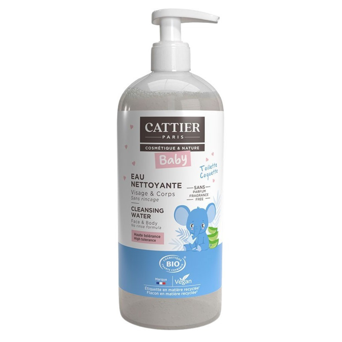 Acqua detergente per bambini Cattier 500 ml