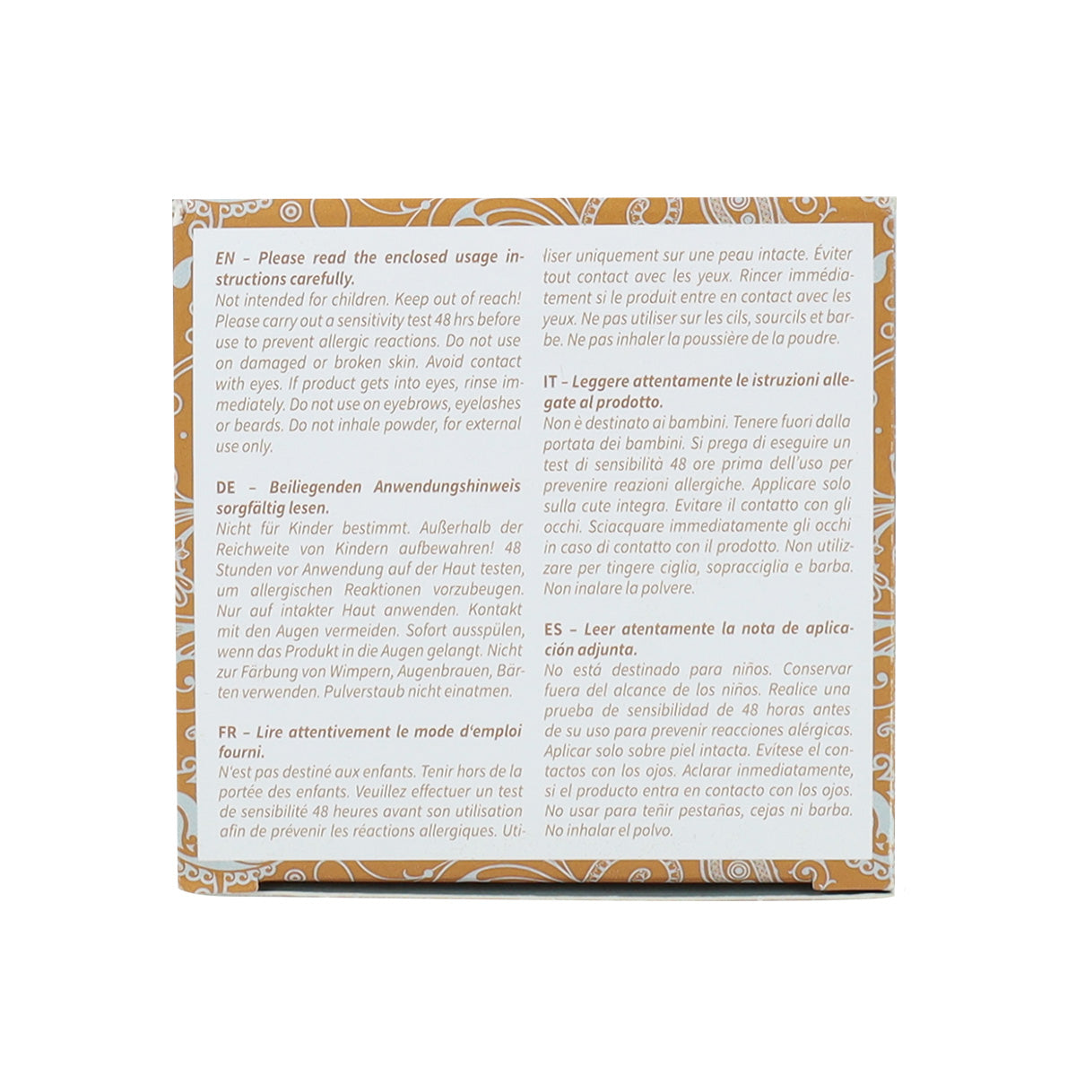Naturalna farba do włosów w kolorze ciemny popielaty blond Khadi 100 g
