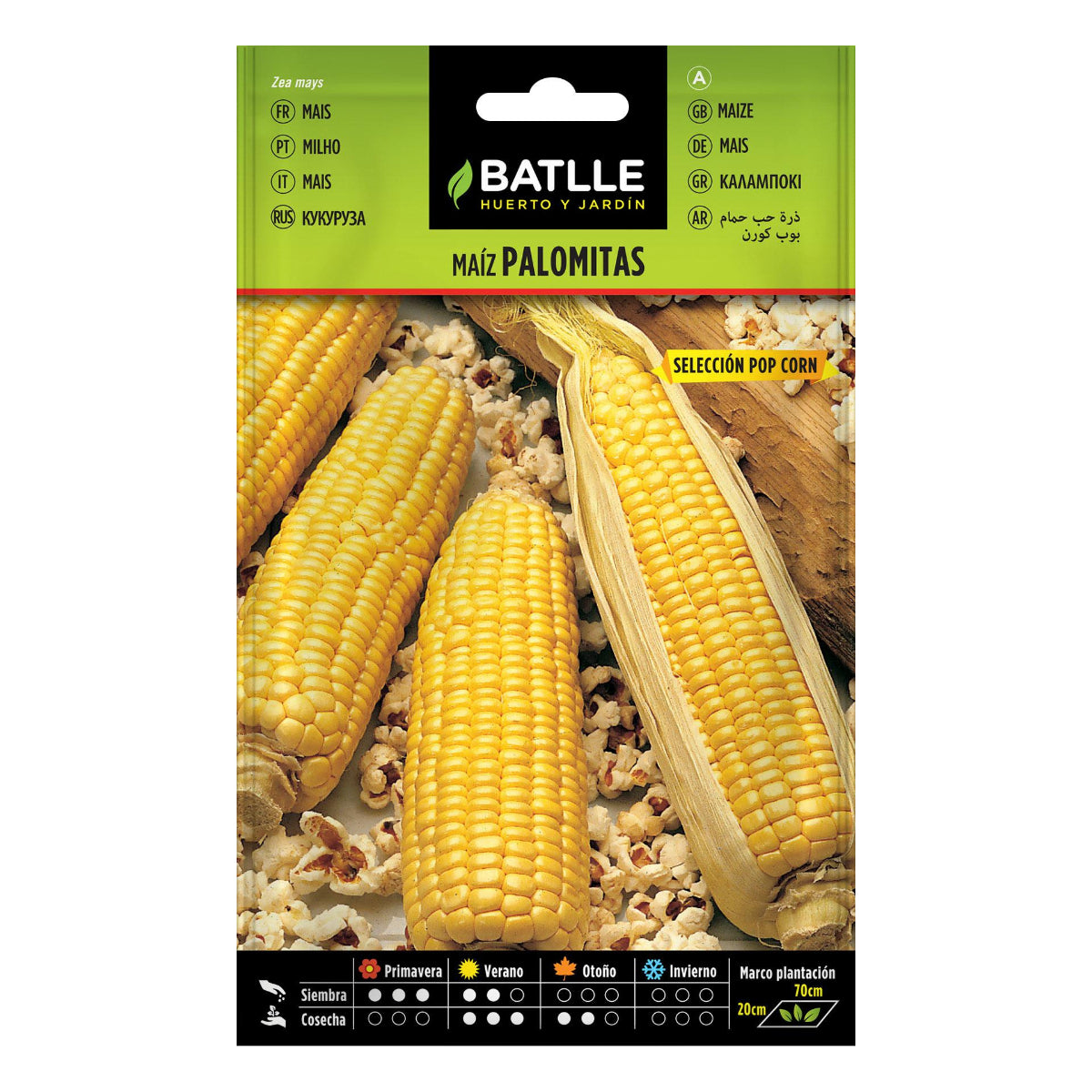 Semi di mais per popcorn Pop Corn Batlle