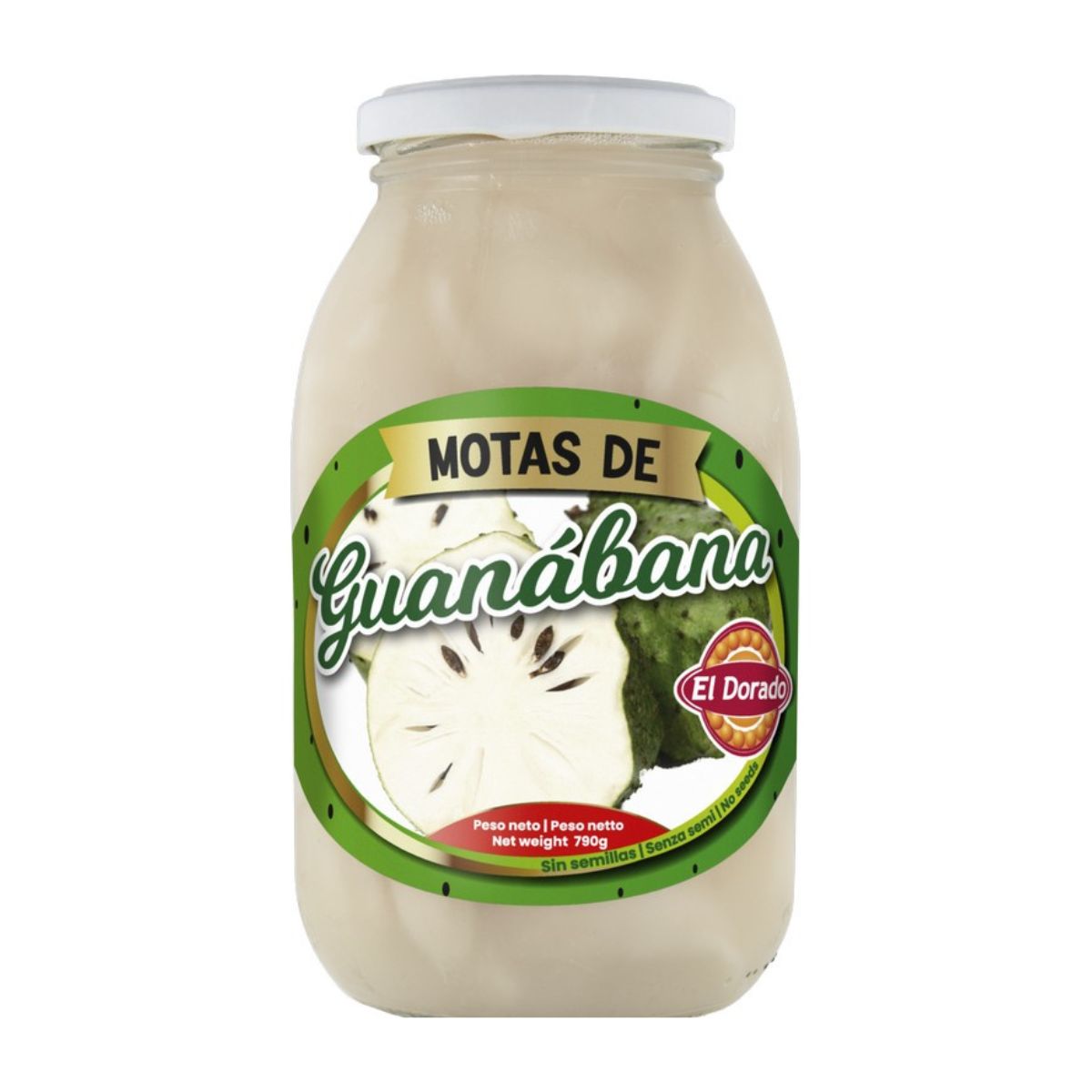 Guanábana-Stückchen El Dorado 790 g