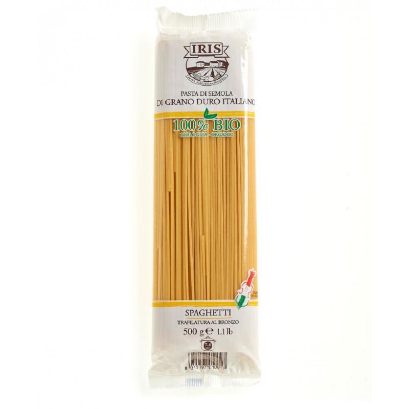 Makaron spaghetti z pszenicy ekologicznej Iris 500 g