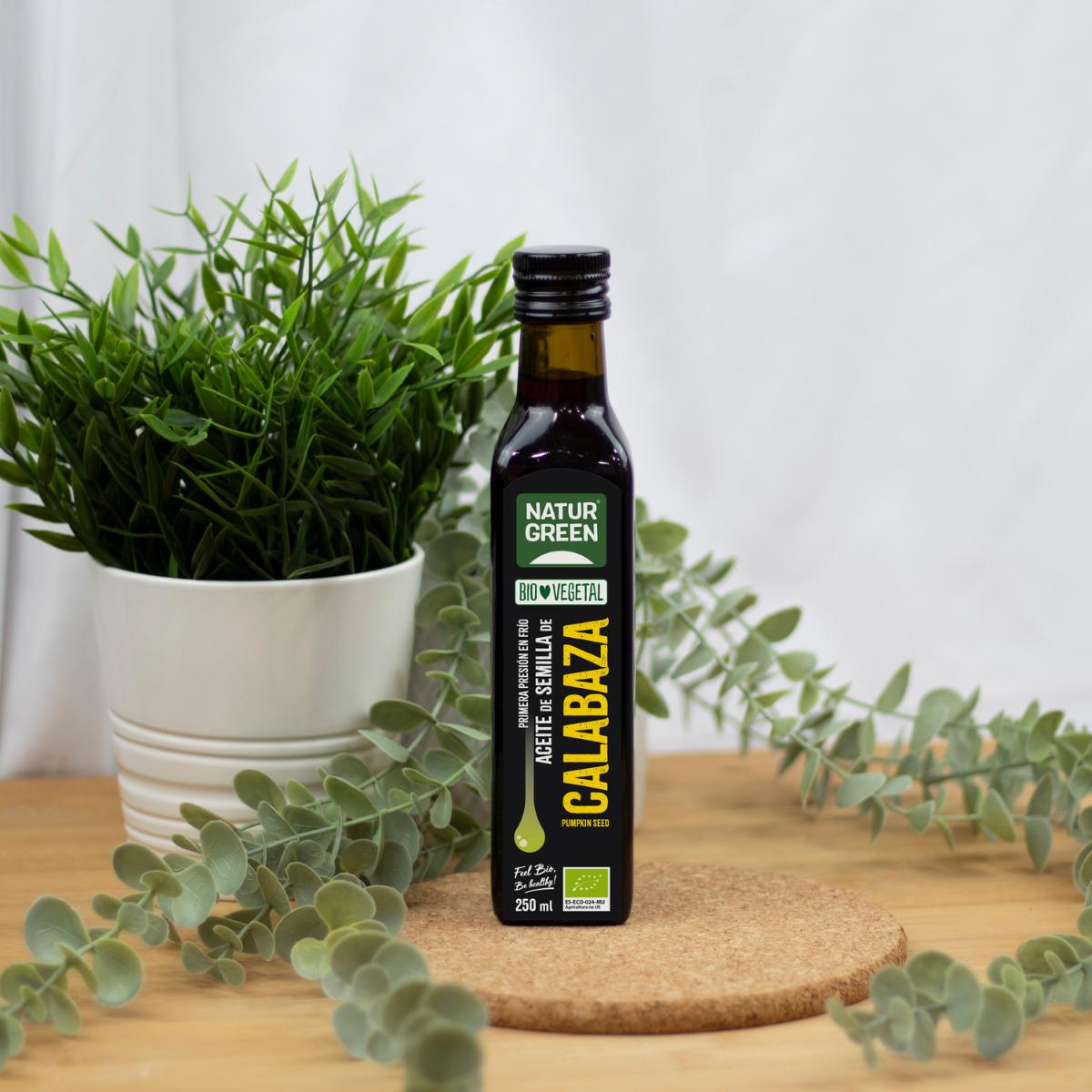 Bio NaturGreen pumpafröolja, 250 ml