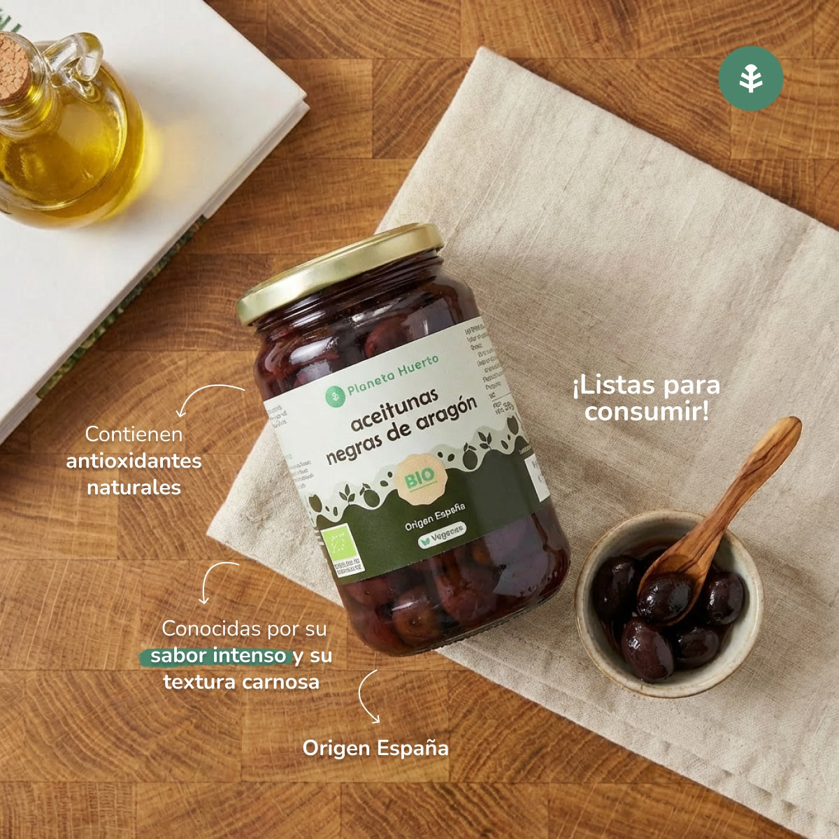 Olive nere di Aragona Eco Planeta Huerto 390 gr