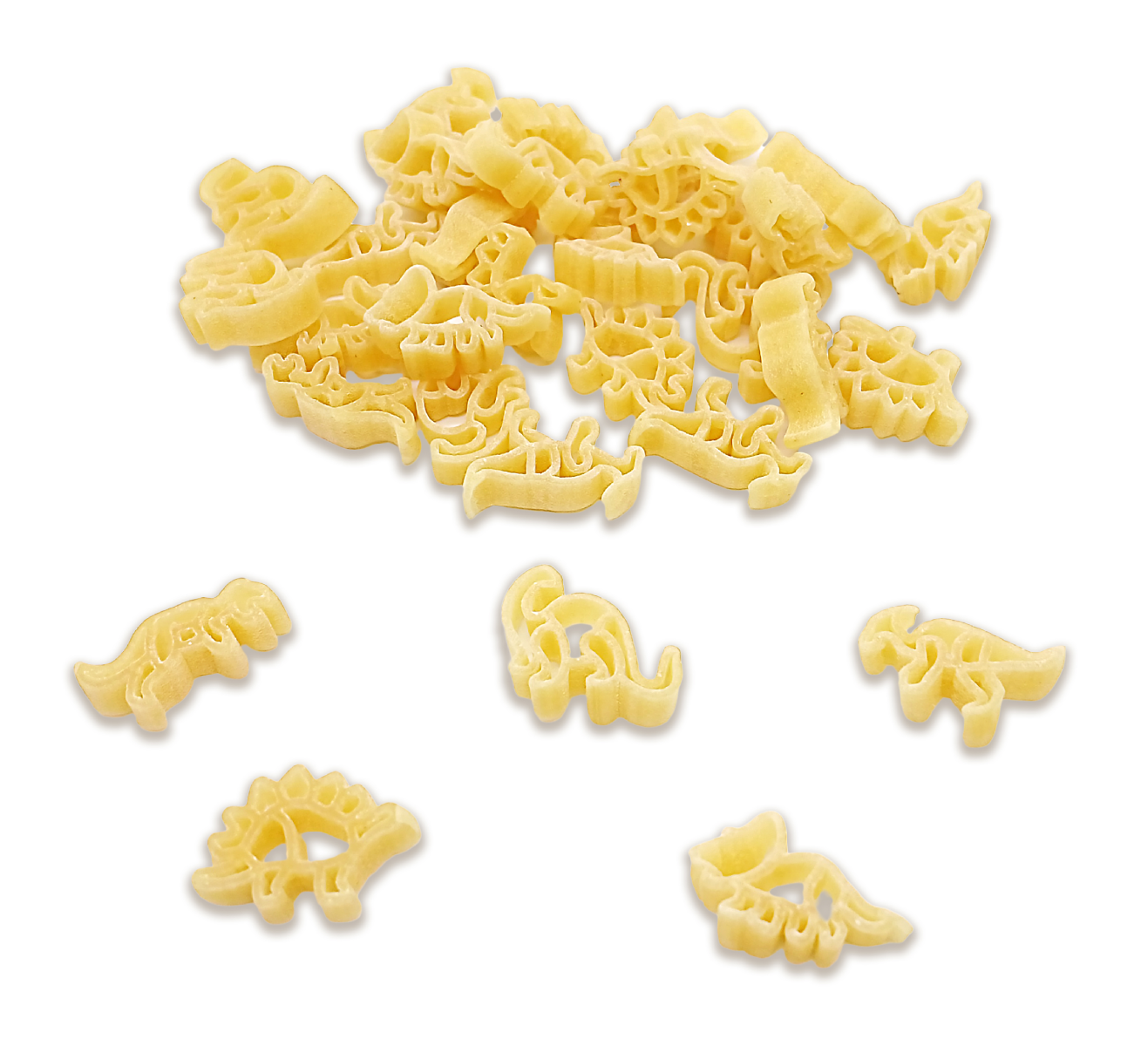 Makaron dla dzieci Mix Dinosaurios z pszenicy ekologicznej Castagno 500 ml