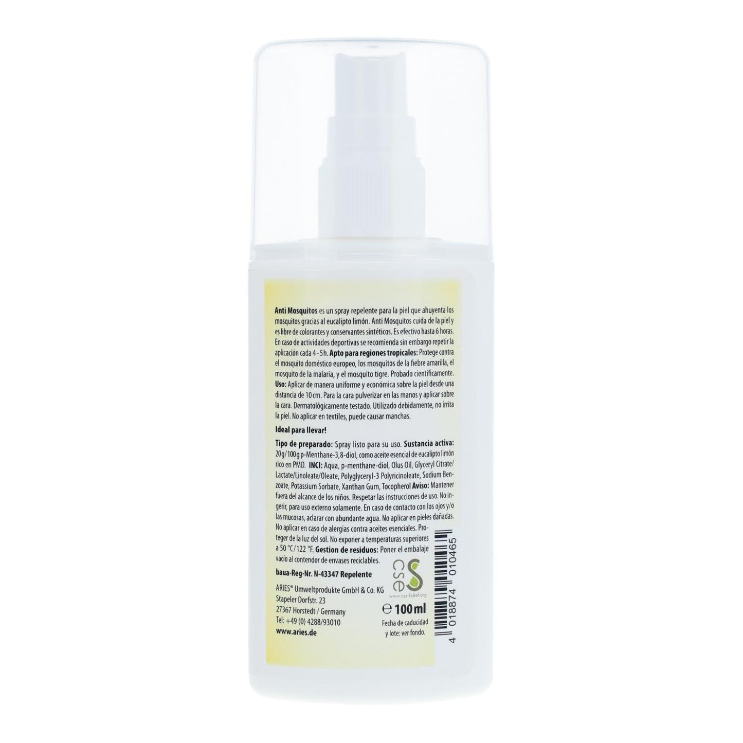Anti-muggenspray Aries 100 ml