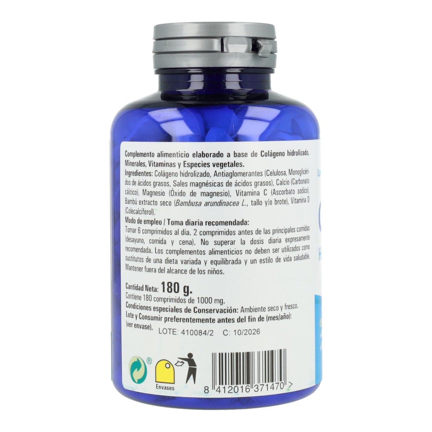 PC kollagen zentrum hydrolyserat Ynsadiet 180 kapslar