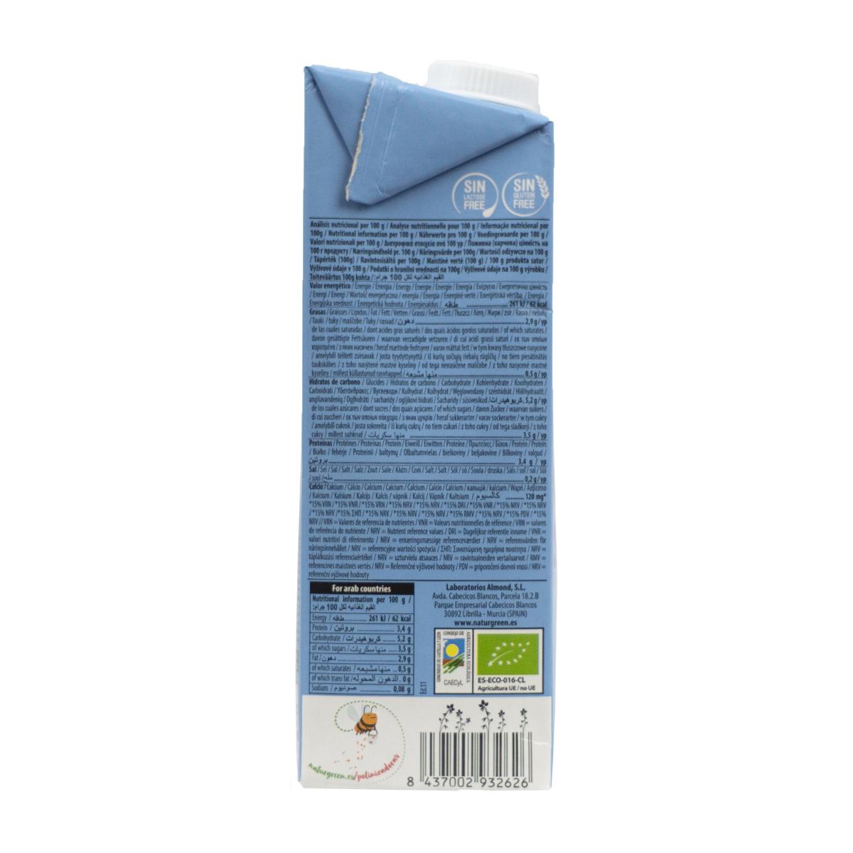 Napój sojowy z syropem z agawy NaturGreen 1 l