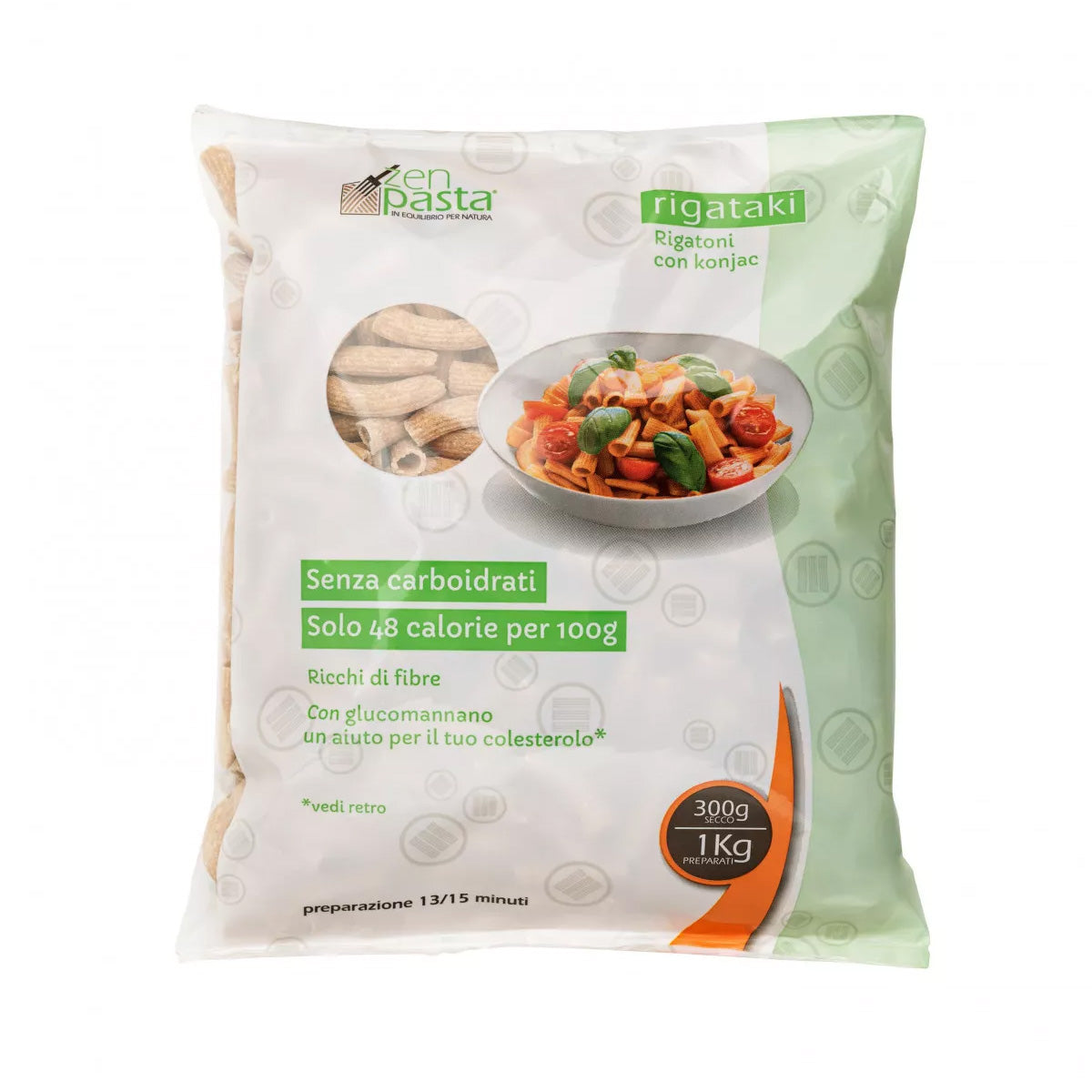 Gedroogde konjac-macaroni "Rigataki" 300 g