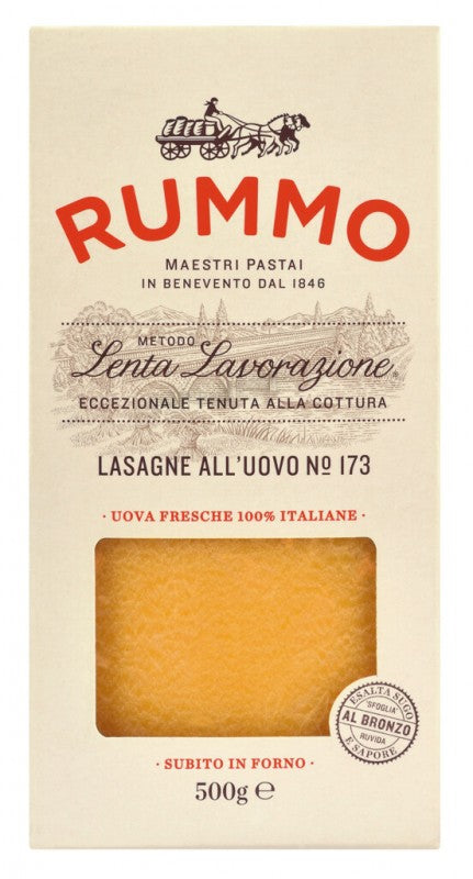 Lasagne All´Uovo Nº173 Rummo 500 g