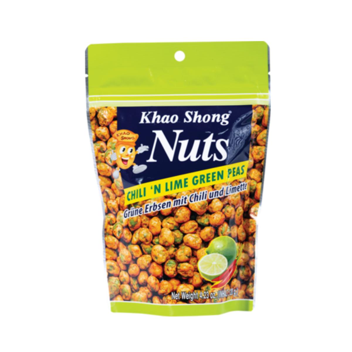 Khao Shong Erbsen mit Chili und Limette 120g