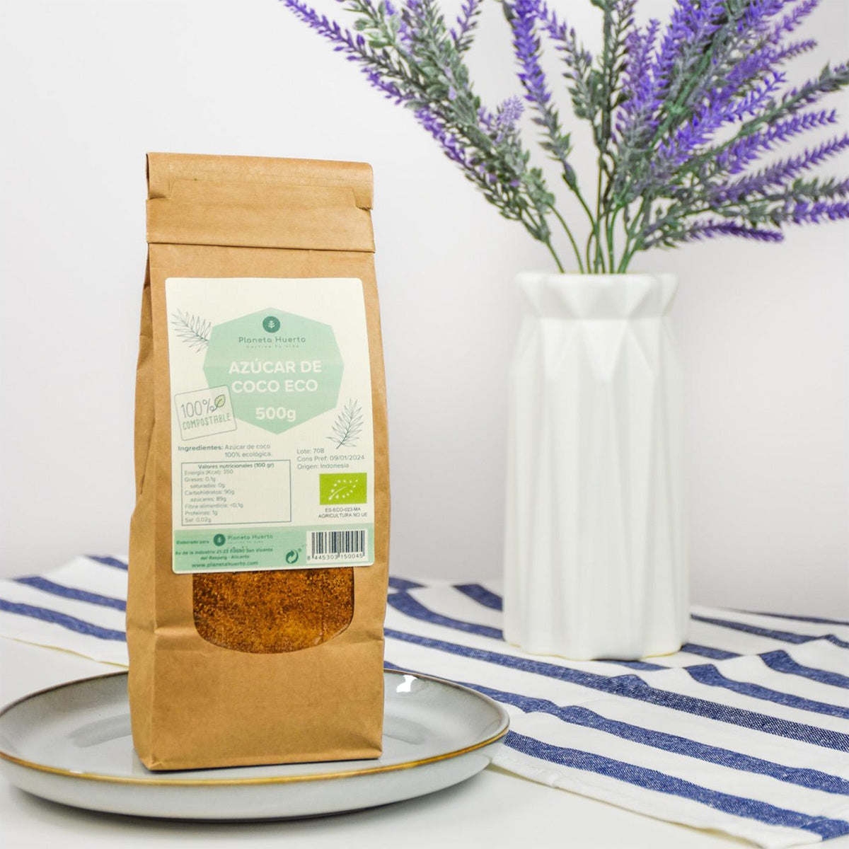 Sucre de coco ECO Planeta Huerto