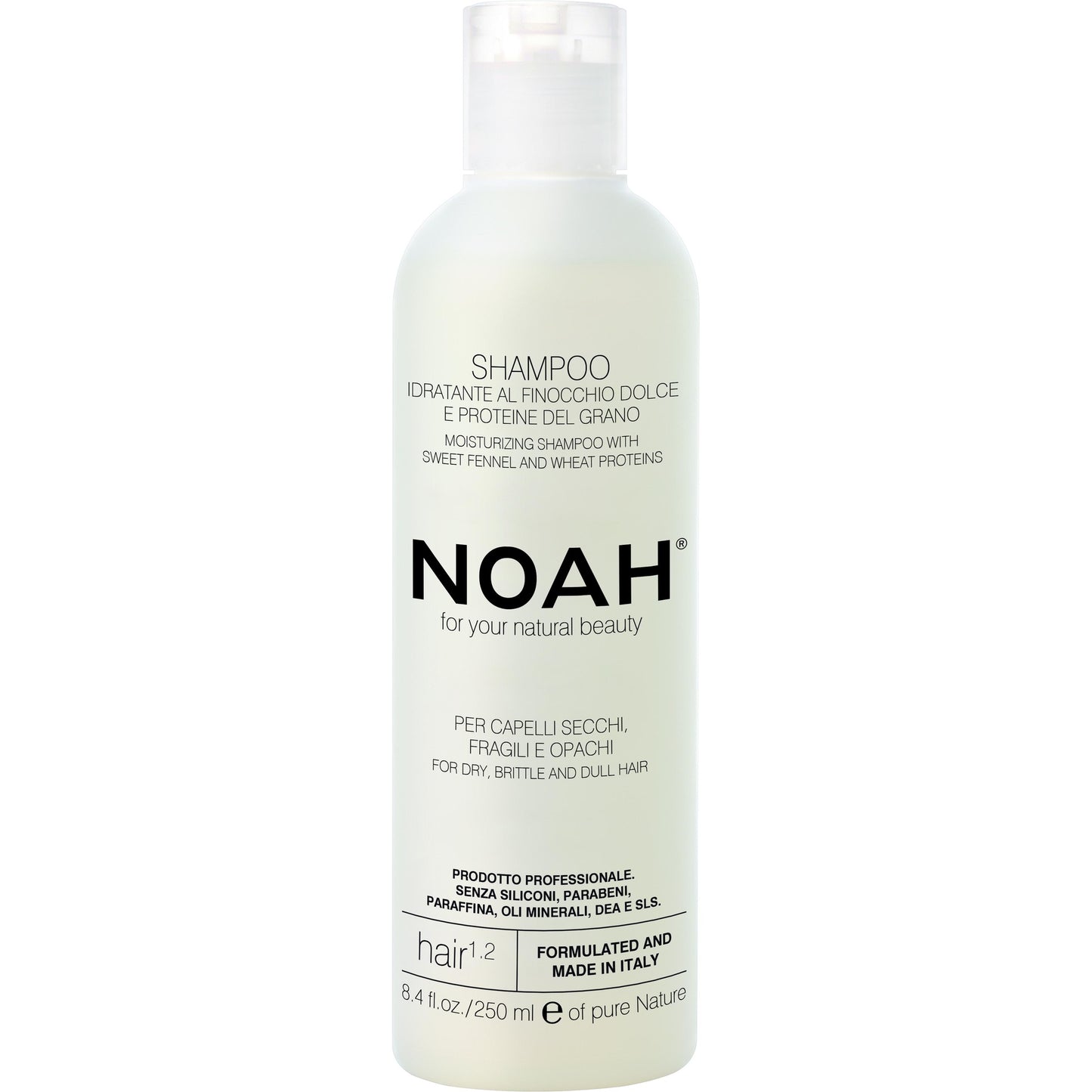 Shampoo idratante con finocchio dolce 1.2 Noah 250 ml