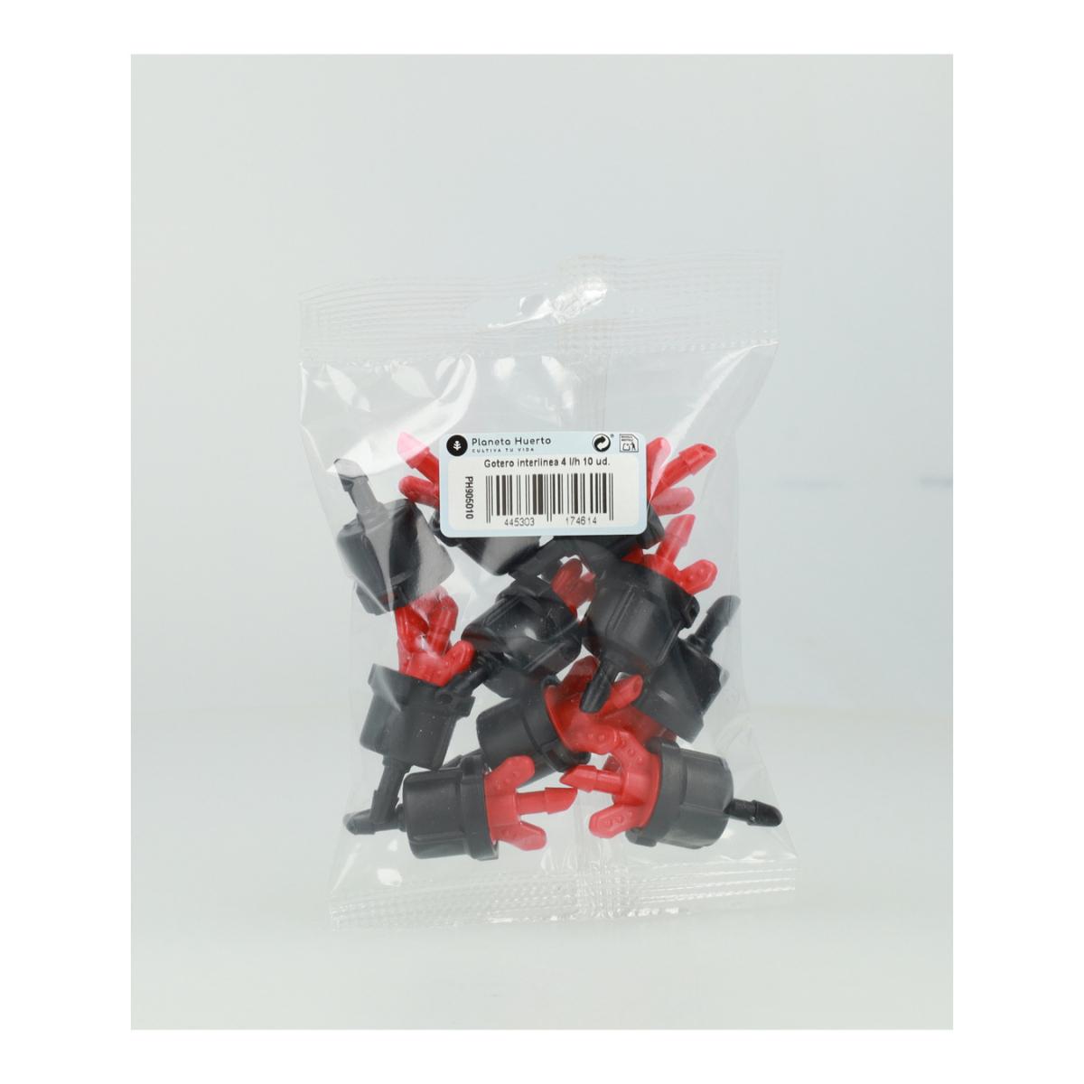 Gocciolatore interlinea 4 l/h Planeta Huerto 10 unità