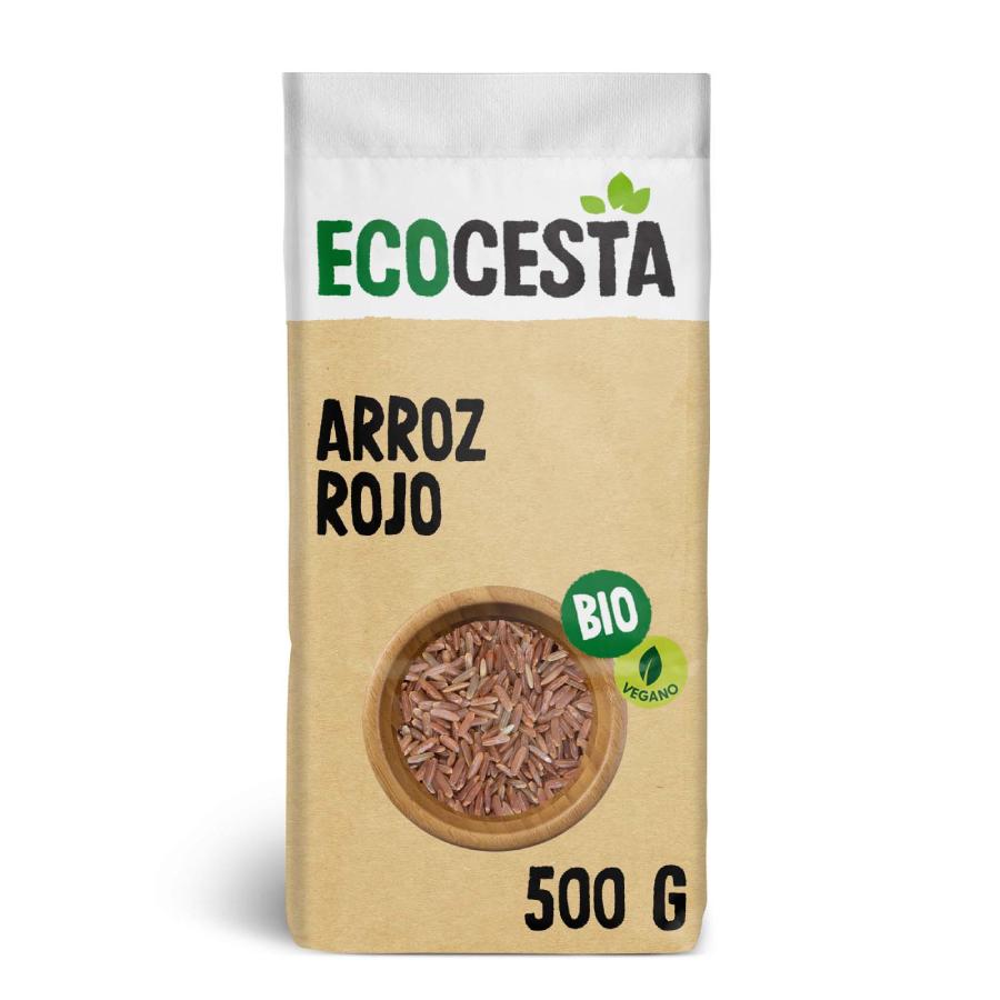 Biologische rode rijst, 500 g Ecocesta