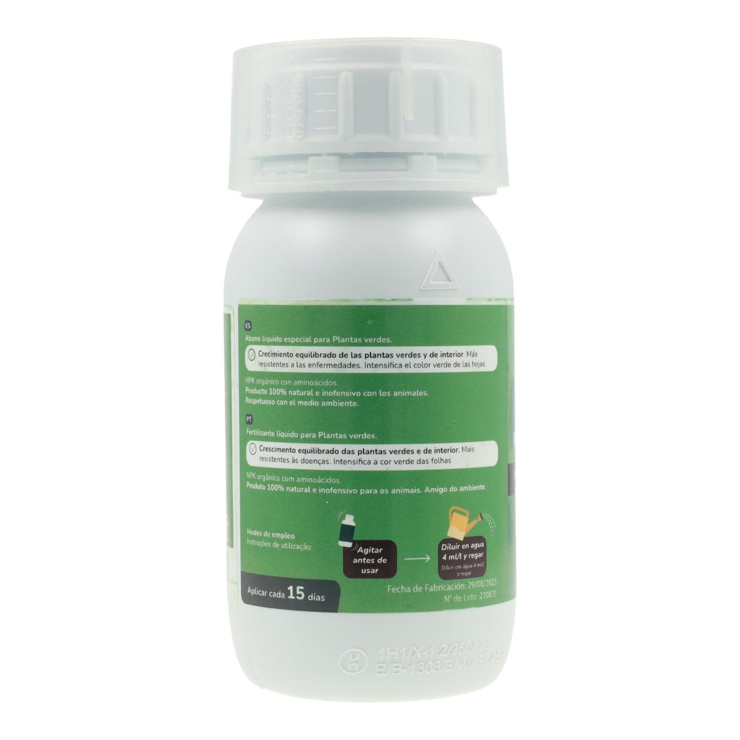 Concime liquido per piante verdi Planeta Huerto 250 ml
